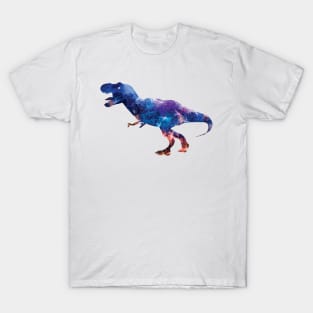 Galaxy T-Rex Abstract Dinosaur T-Shirt